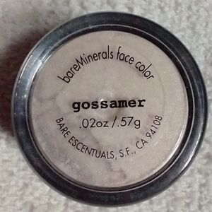 Bare minerals face color gossamer .02oz. .57g bare escentuals